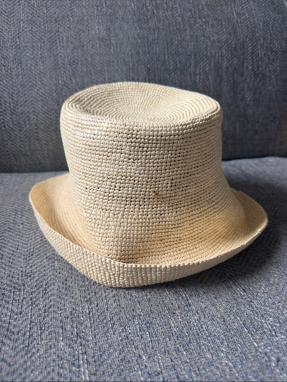 Cuyana Women’s Natural Straw Sun Hat Size: 56 - Picture 3 of 10